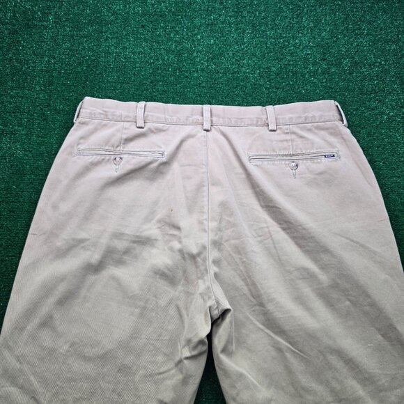 Polo Ralph Lauren Pants Mens 36x30 Brown Tan‎ Chino Classic Fit Preppy Casual - Picture 8 of 9